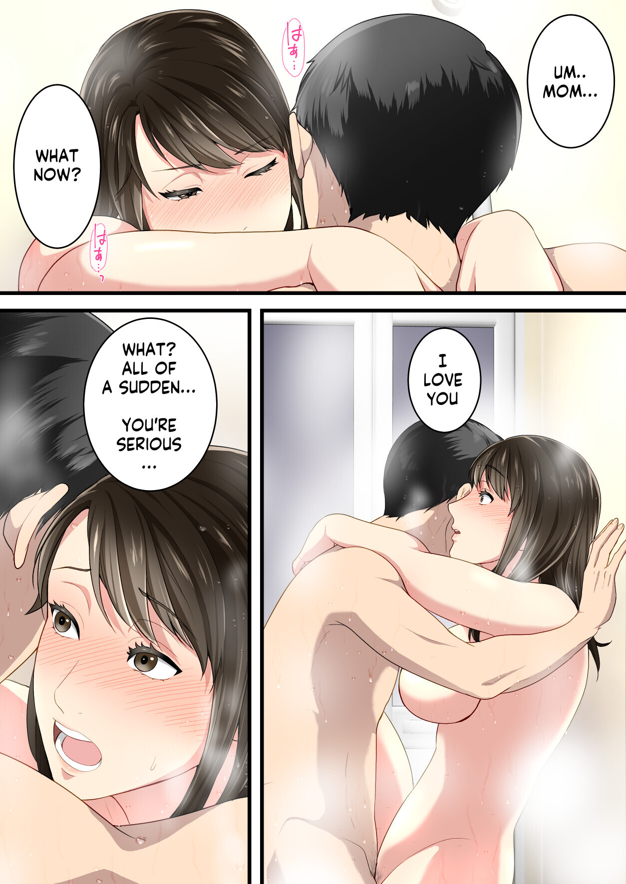 Hentai Manga Comic-Arguing mother and son who became a loving couple-Read-61